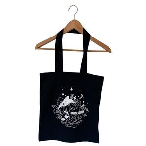 Mystical mushroom tote